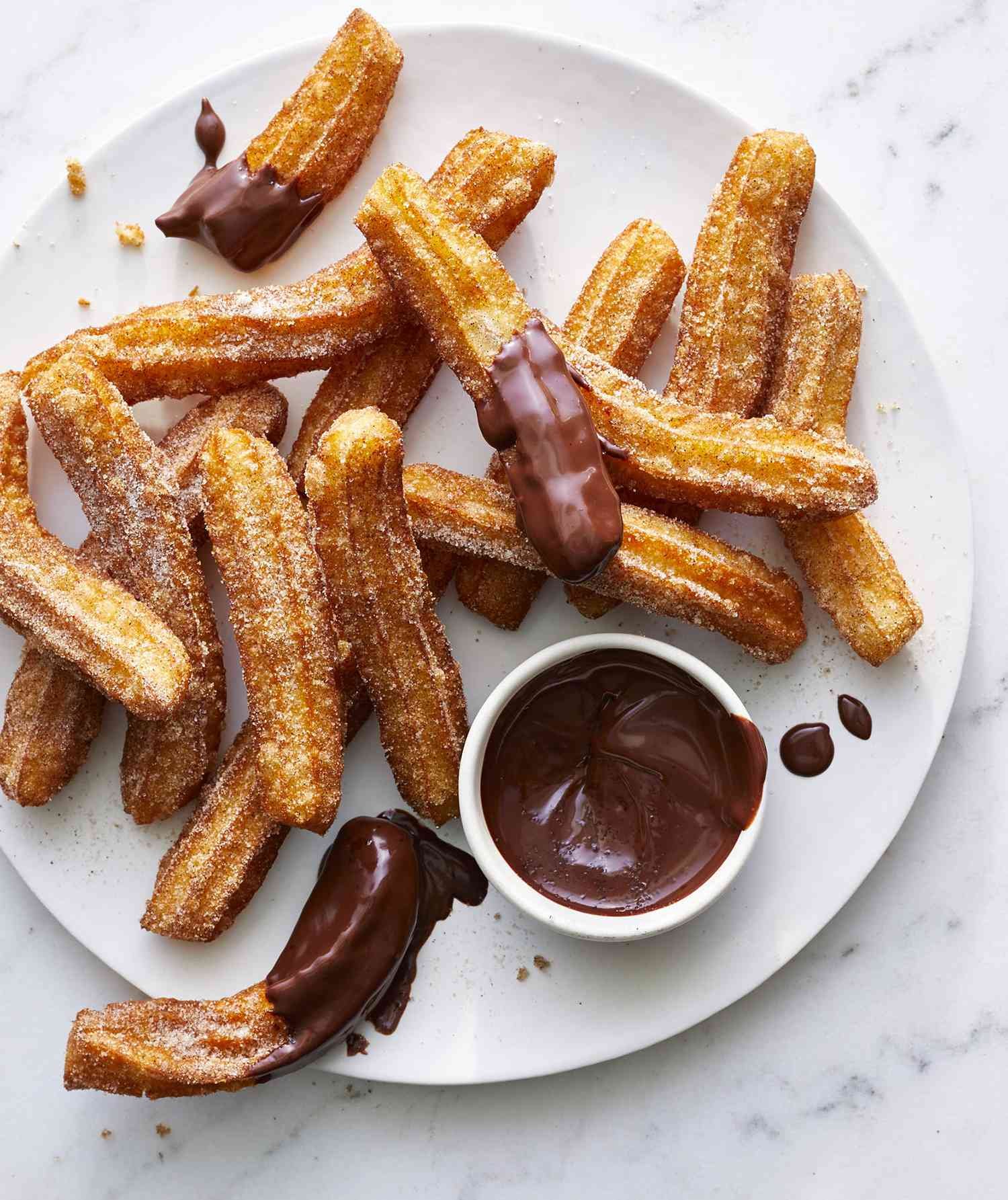 Churros con chocolate